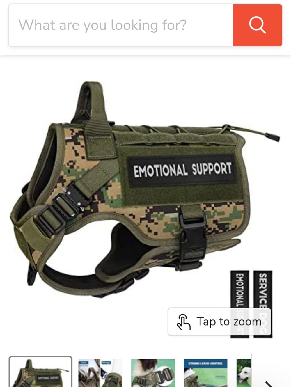 Petnanny Tactical Dog Harness